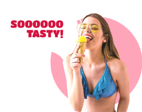 смачне морозиво